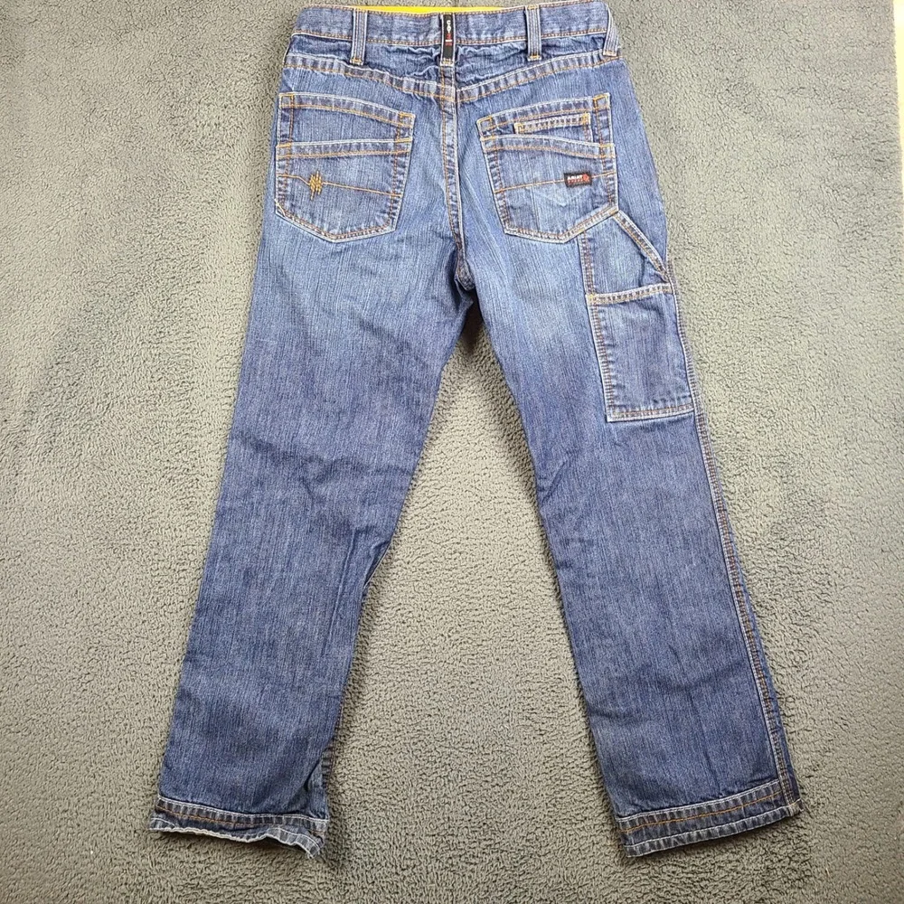 Ariat FR M4 Low Rise Boot Cut Jeans Mens 32x32 Blue Flame Resistant CAT 2 Denim